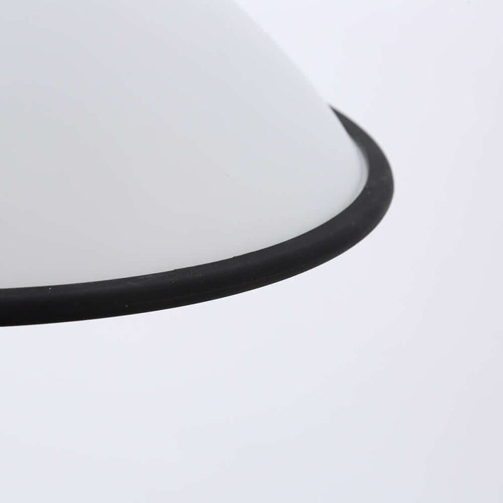 Moderne UFO Pendellampe i Akryl & Metal - Ø45cm