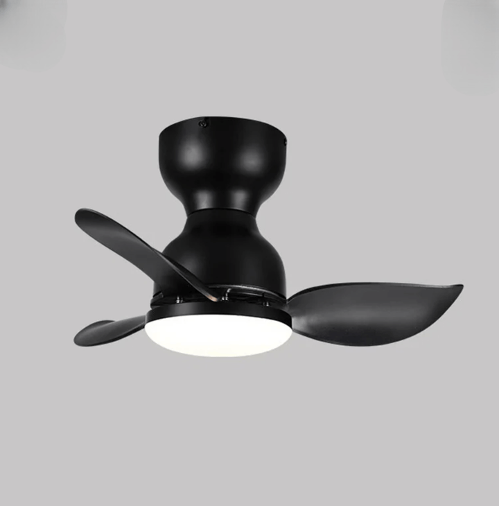 48 cm Loftventilator med LED Lys & Fjernbetjening