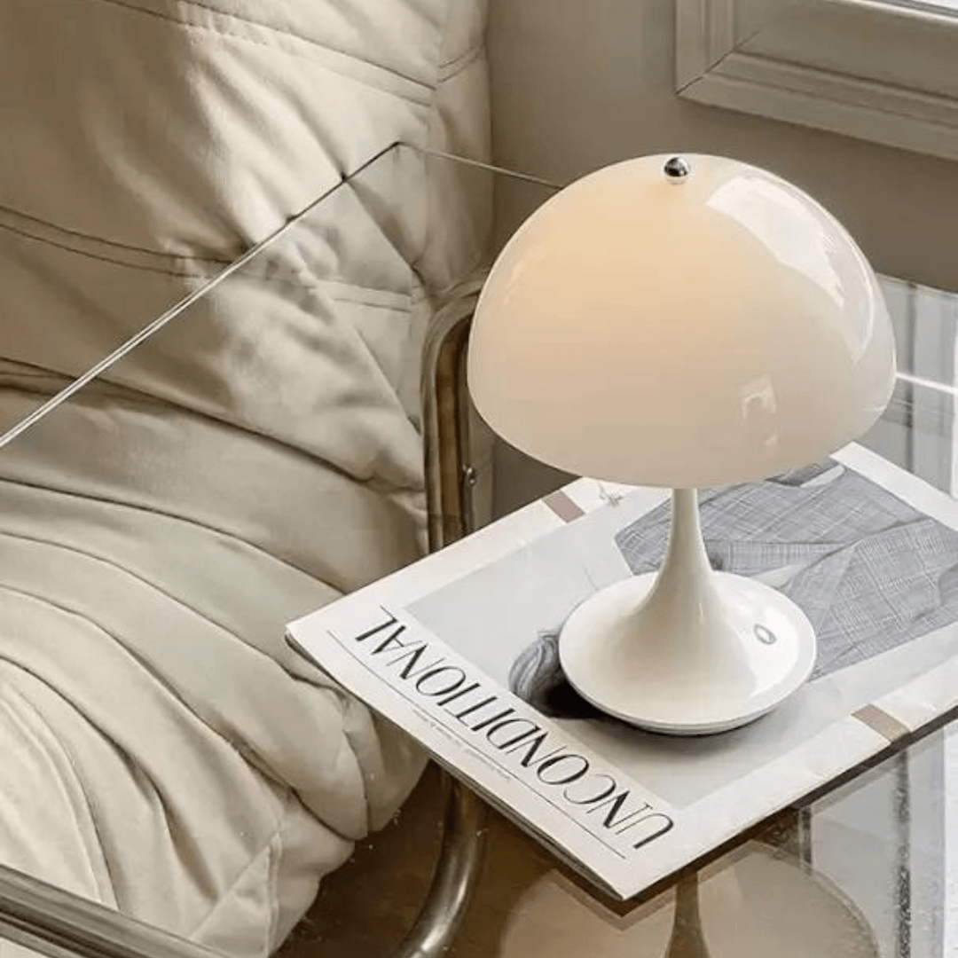 Genopladelig LED Bordlampe, Dæmpbar