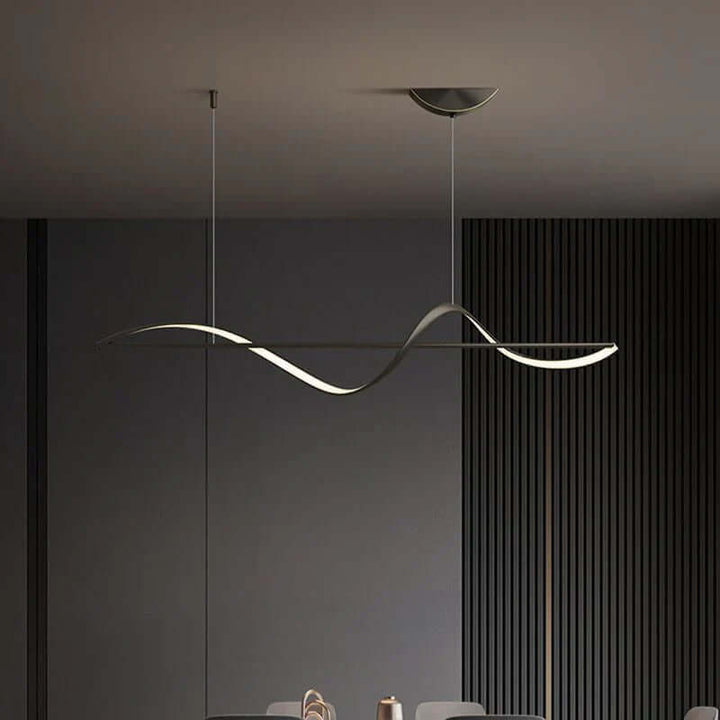 Moderne LED-Pendel i Metal/Akryl - 120/140 cm