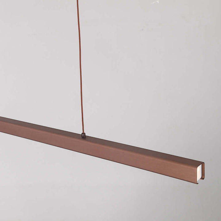 Elegant LED-pendel i metal og akryl