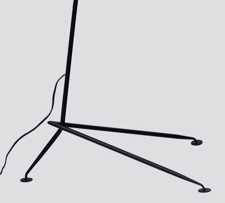 Justerbar 3-armet gulvlampe i metal