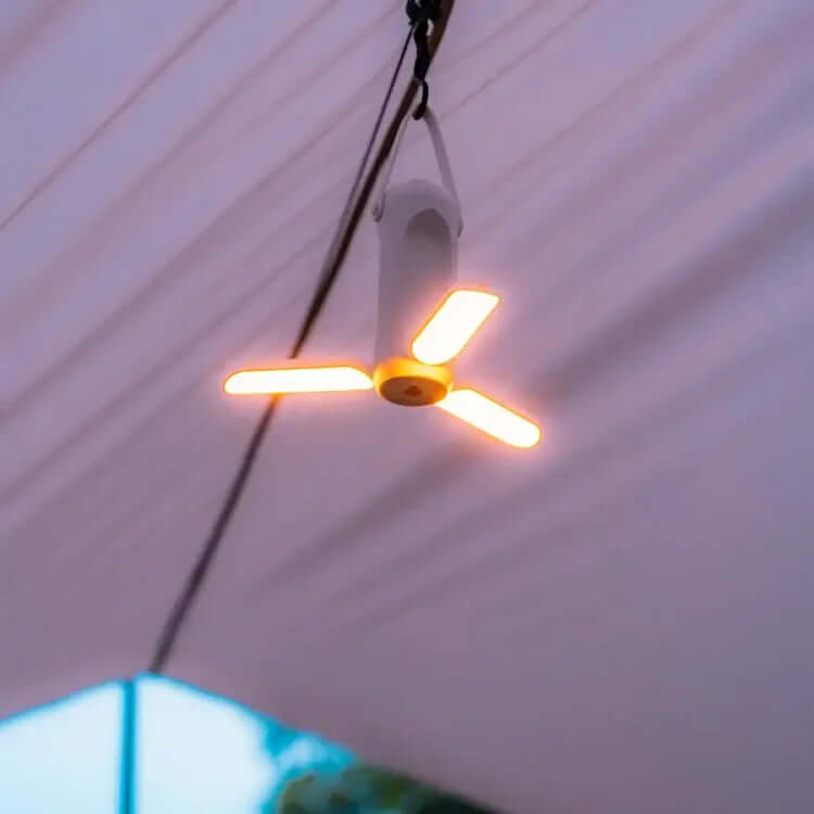 Bærbar LED Campinglanterne m. Dæmpning
