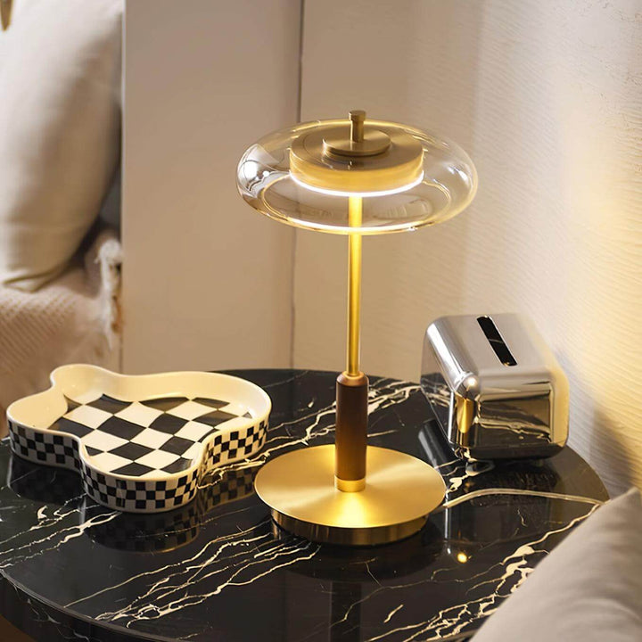 Elegant Bordlampe med LED | 22cm x 44,5cm