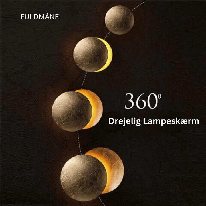 Justerbar Solformørkelseslampe - Væglampe med LED