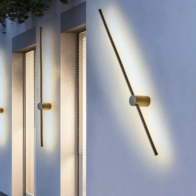 Slank LED Udendørslampe | 60/100cm | Vandtæt IP65