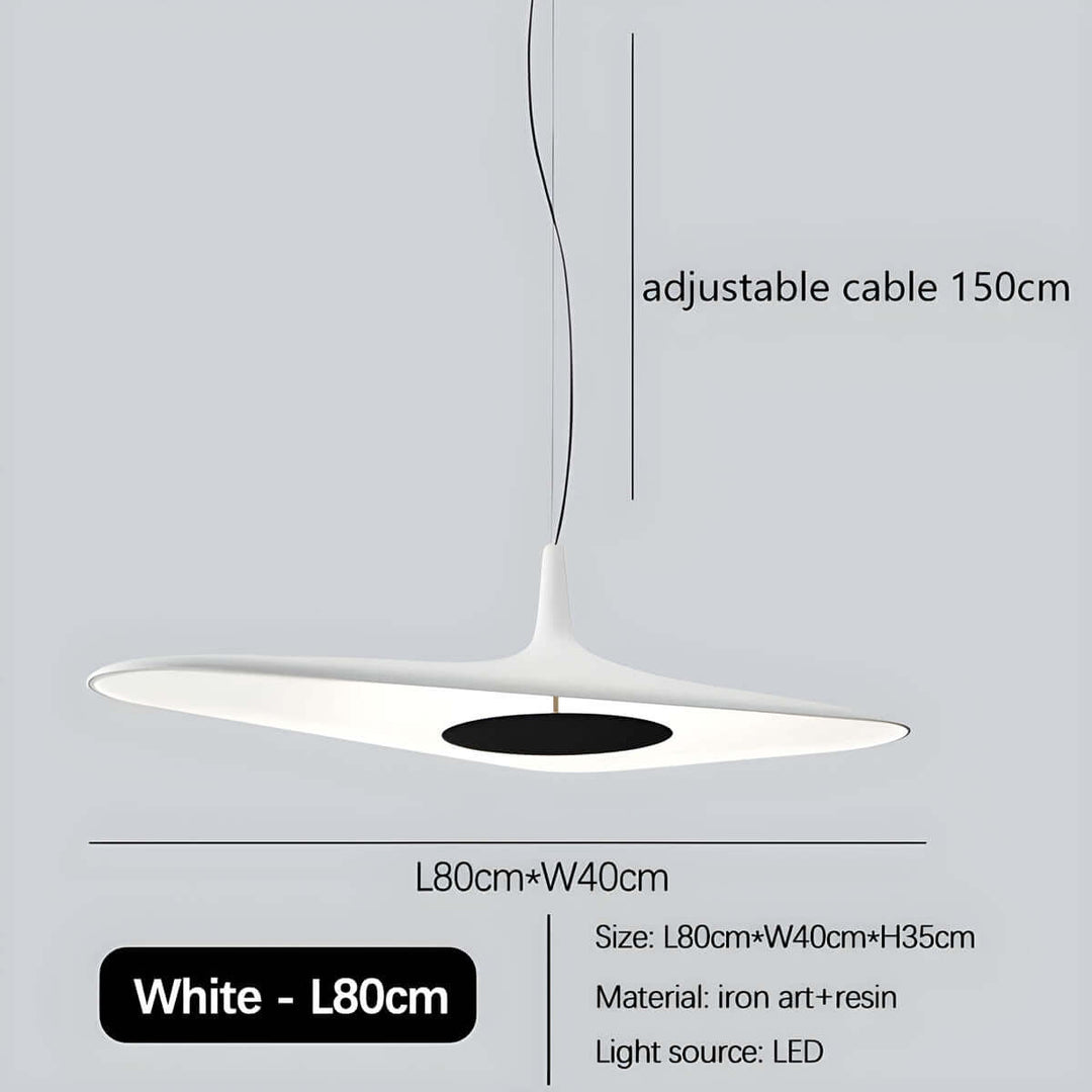 Designer Pendellampe 60/80cm - Unik Harpikslampe
