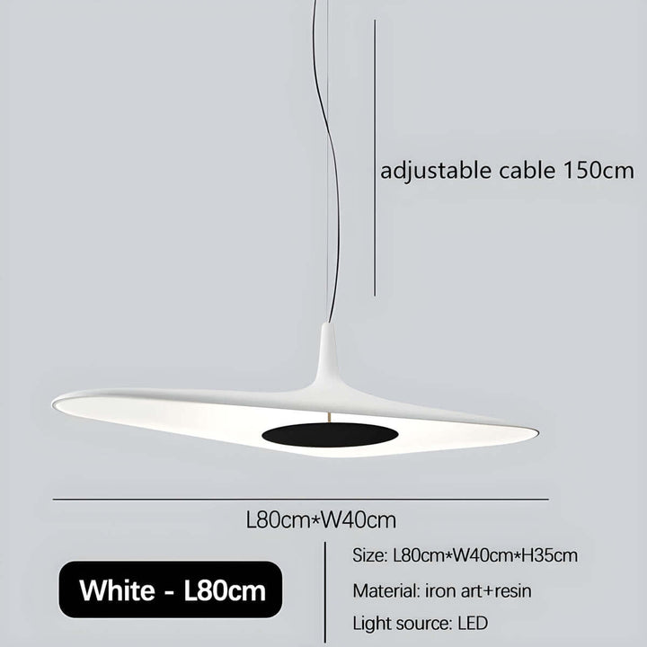 Designer Pendellampe 60/80cm - Unik Harpikslampe