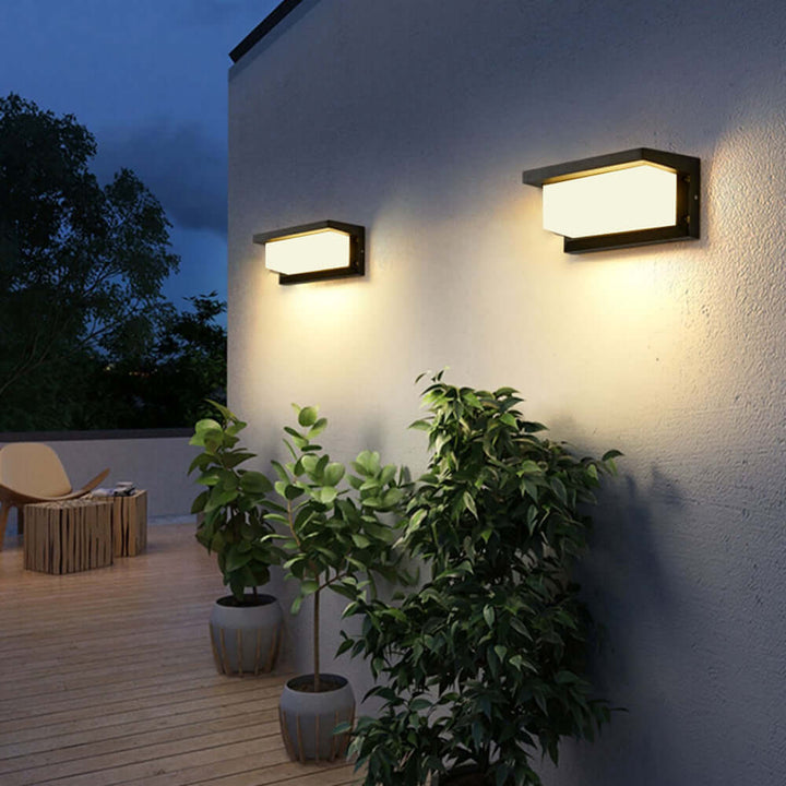 LED Væglampe med Bevægelsessensor