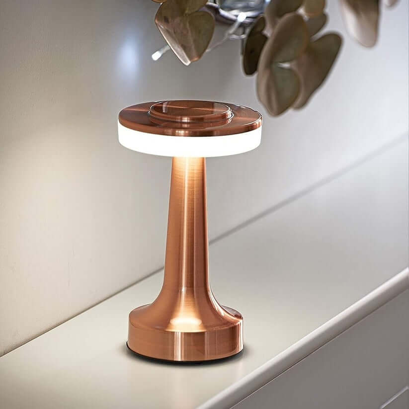 LED Bordlampe - Trådløs - Dæmpbar