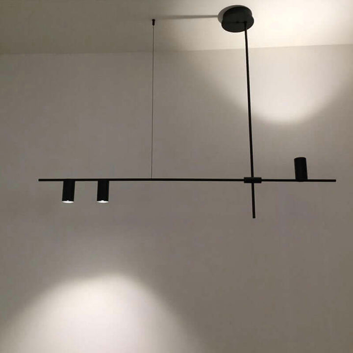 Moderne Lysekrone i Metal