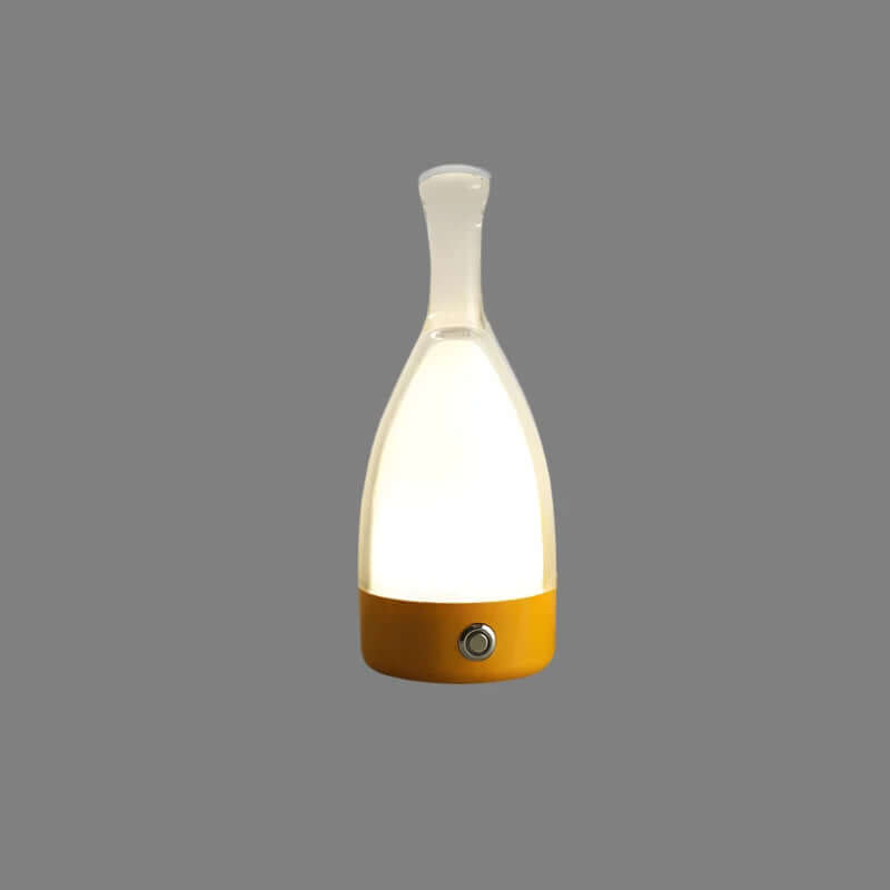 Genopladelig LED Vinflaske Natlampe