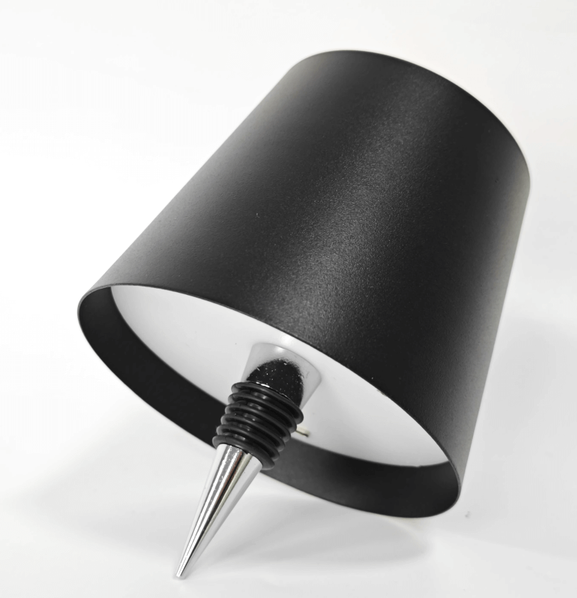 Genopladelig LED Vinflaskelampe