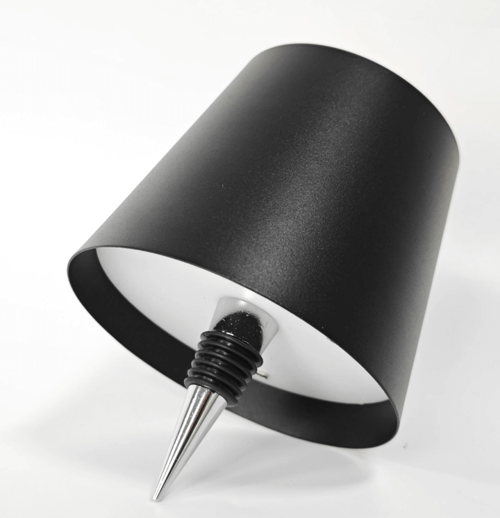 Genopladelig LED Vinflaskelampe