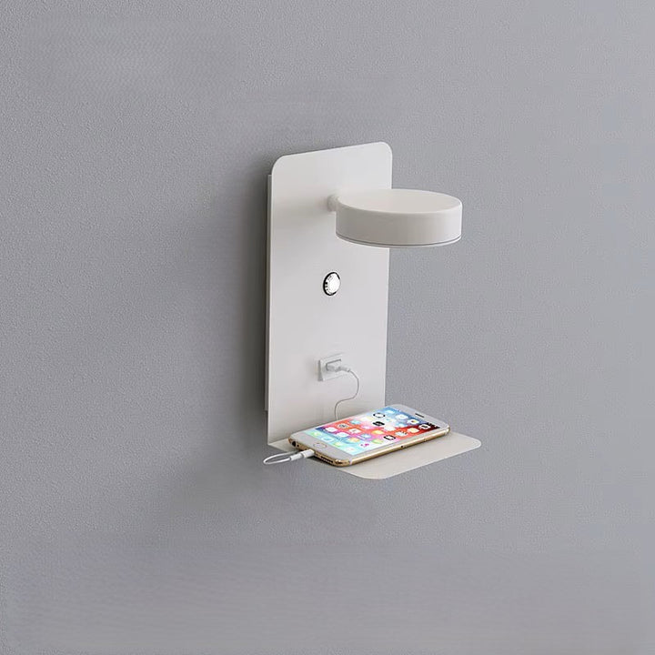 Smart LED-lampe med opladerstation og 330° drejefunktion