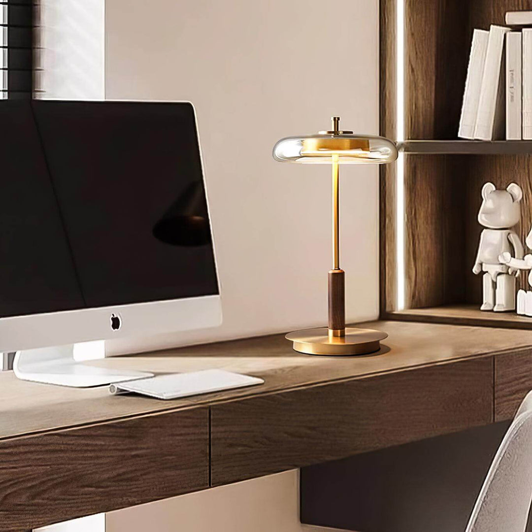 Elegant Bordlampe med LED | 22cm x 44,5cm