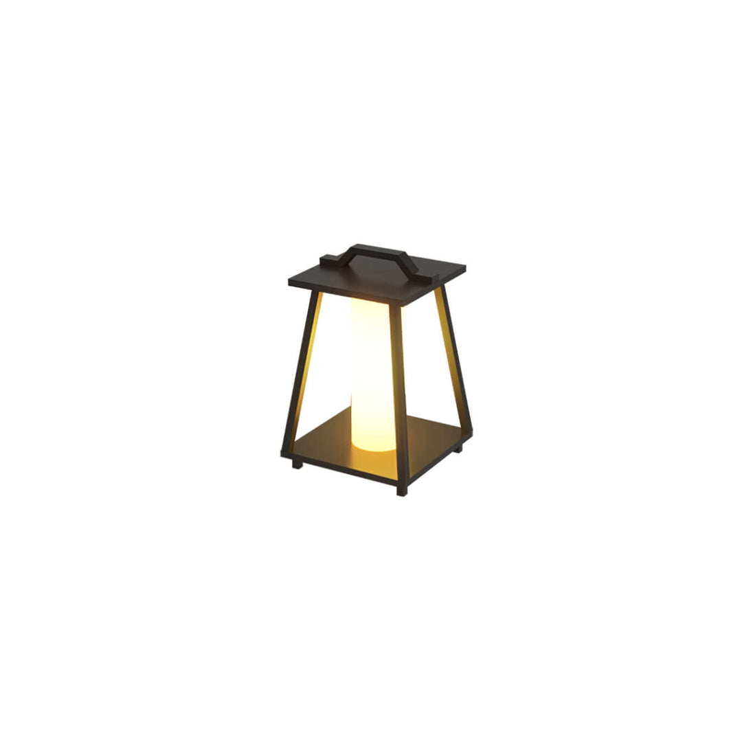 Bærbar Udendørs LED Lampe i Rustfrit Stål