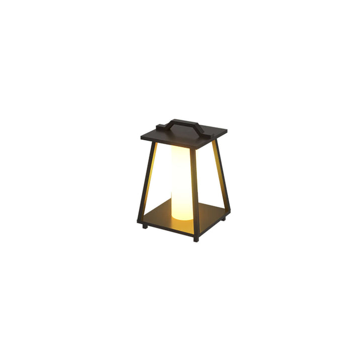 Bærbar Udendørs LED Lampe i Rustfrit Stål
