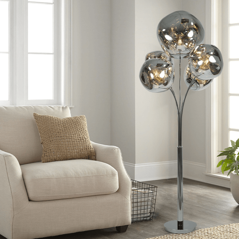 Moderne Gulvlampe med Unikt Design