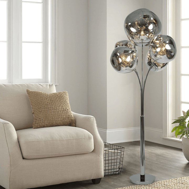 Moderne Gulvlampe med Unikt Design