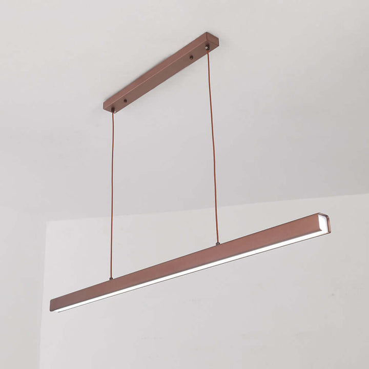 Elegant LED-pendel i metal og akryl