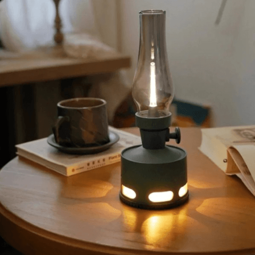 Vintage LED Lanterne - Batteridrevet Havebelysning