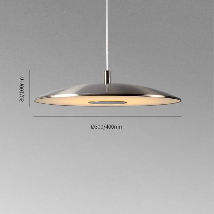 Moderne LED-pendel i jernnikkel - 30/40cm