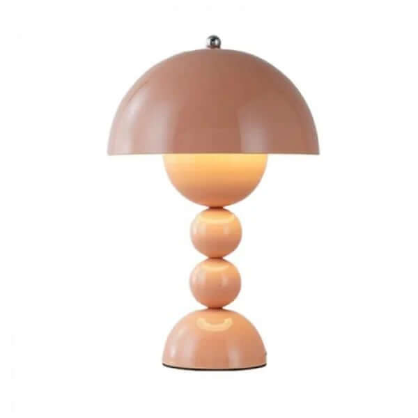Bærbar LED Bordlampe med Blomsterdesign
