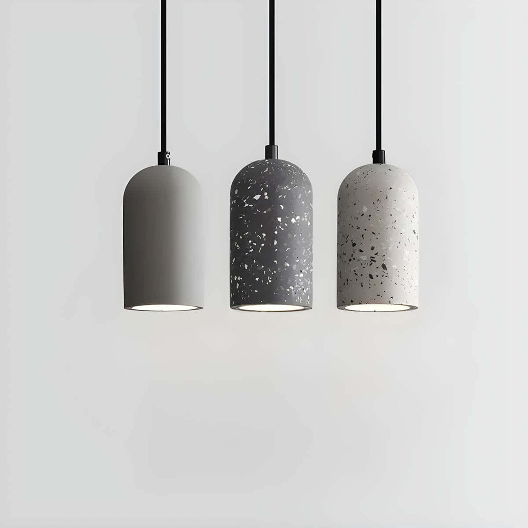 Moderne Beton Pendellampe - Dia 9,6cm