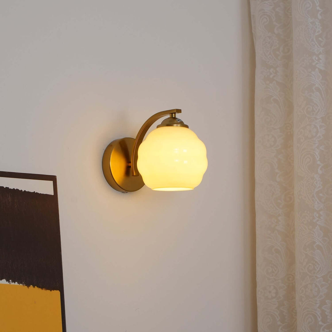 Art Deco Væglampe i Vintage Stil