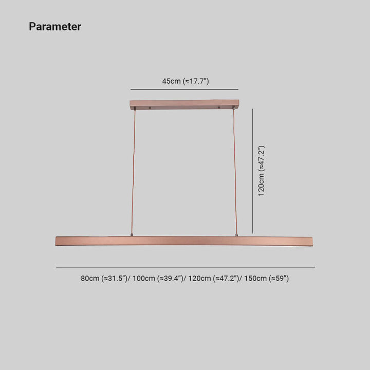 Moderne LED Pendellampe i Metal & Akryl - 4 Størrelser