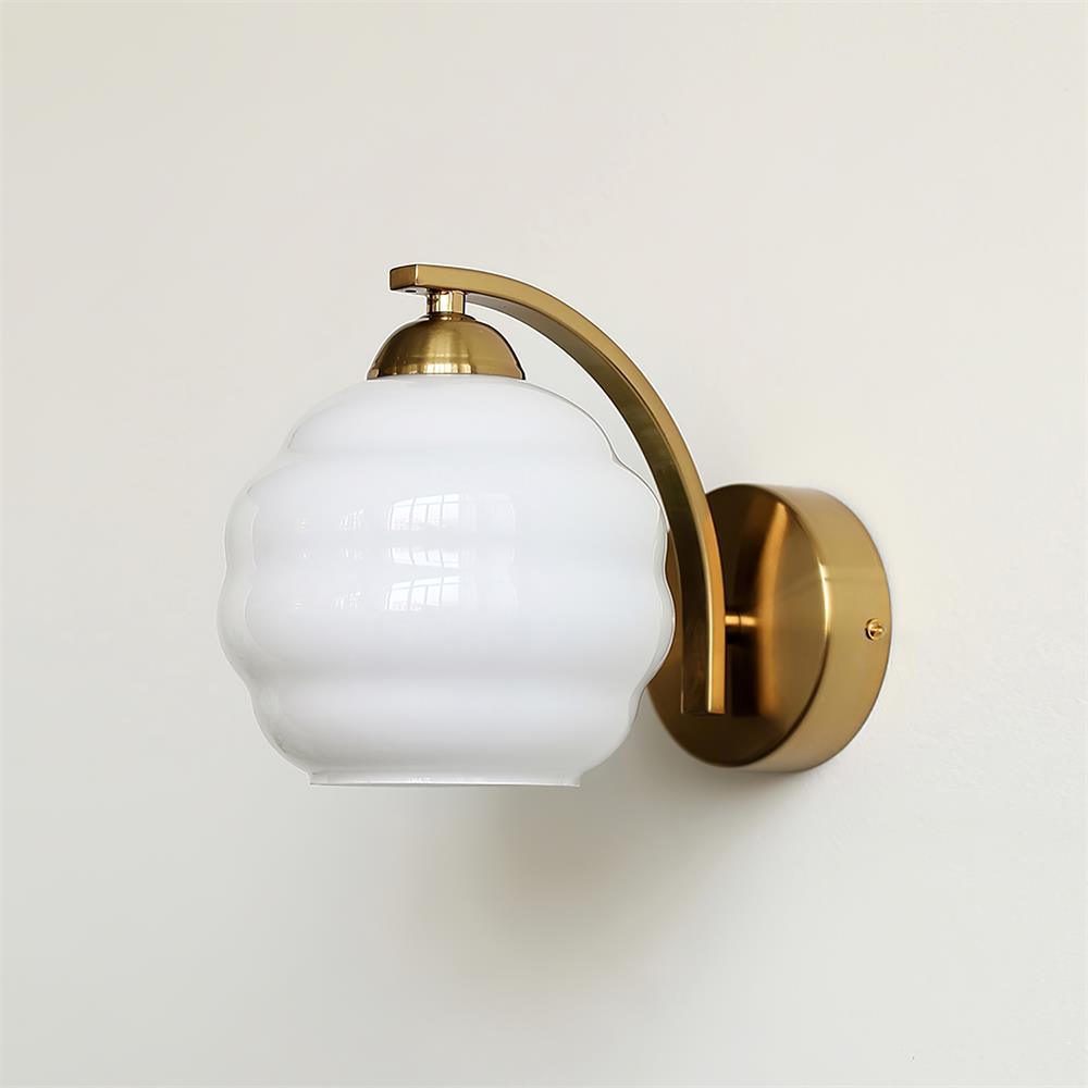 Art Deco Væglampe i Vintage Stil