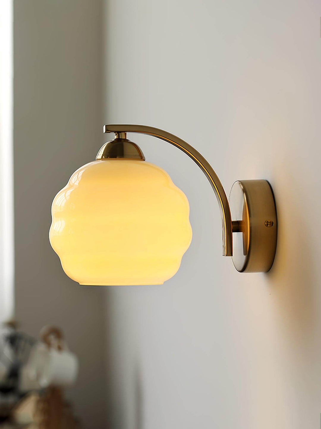 Art Deco Væglampe i Vintage Stil