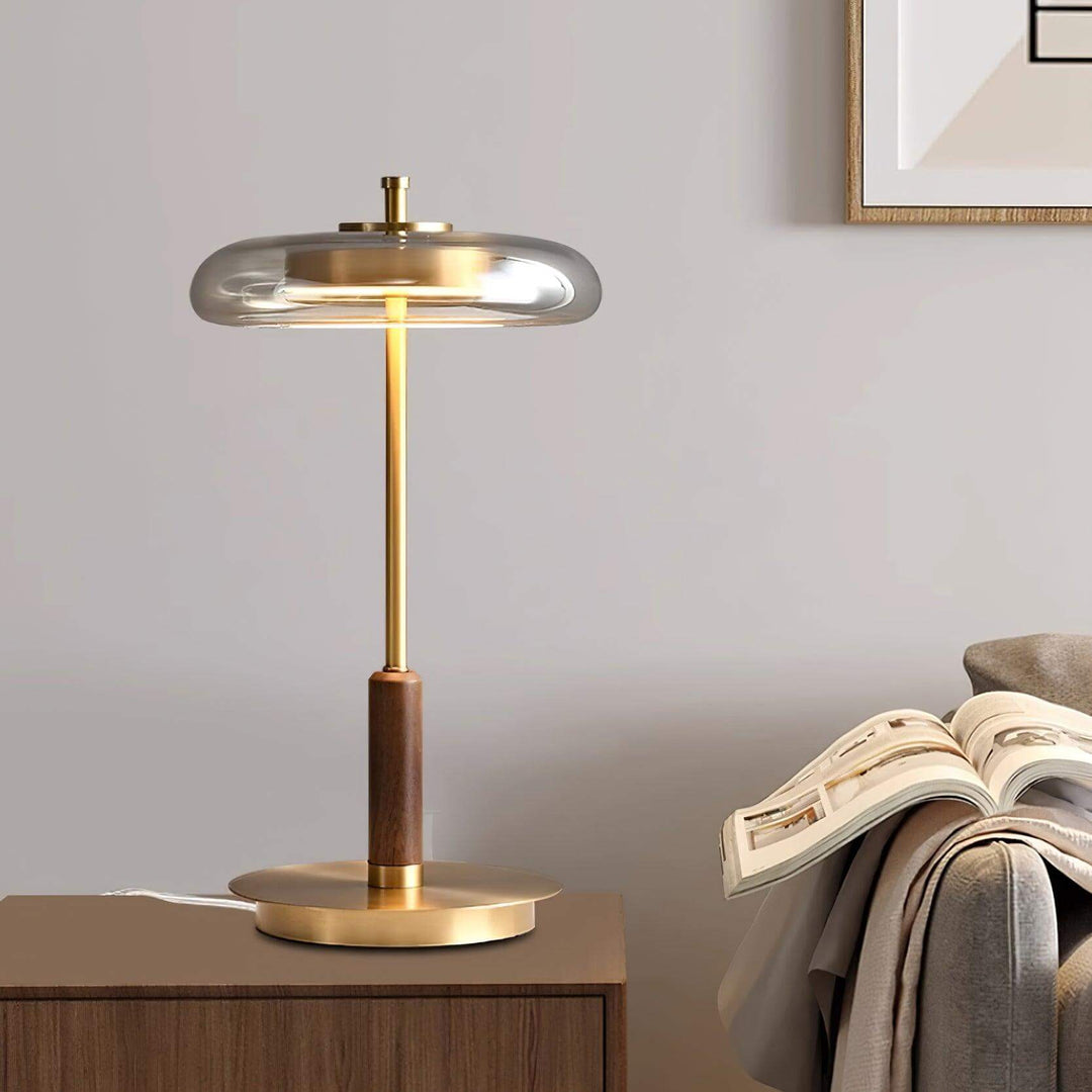 Elegant Bordlampe med LED | 22cm x 44,5cm