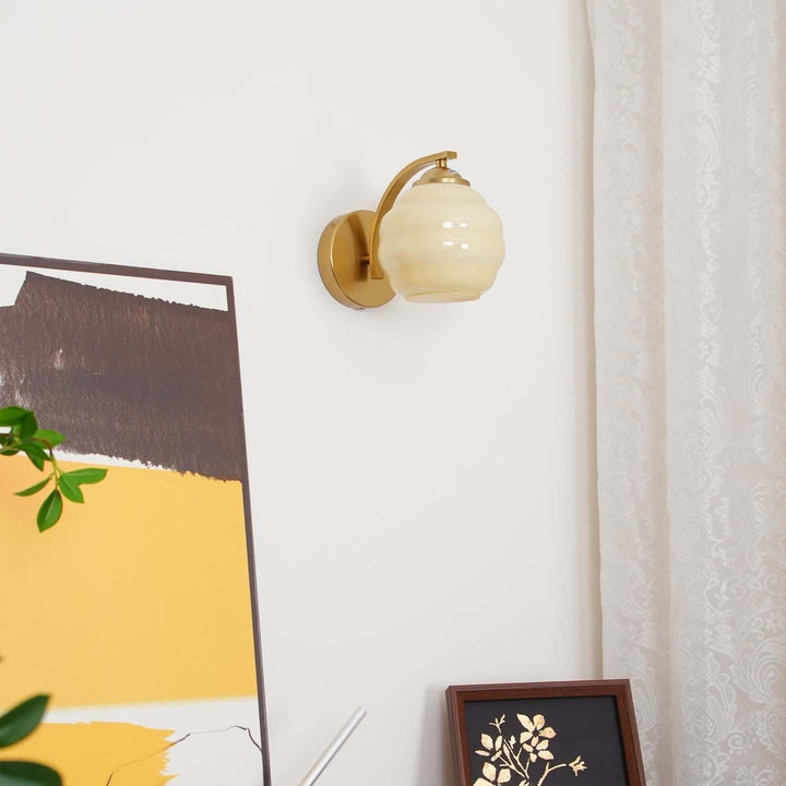 Art Deco Væglampe i Vintage Stil