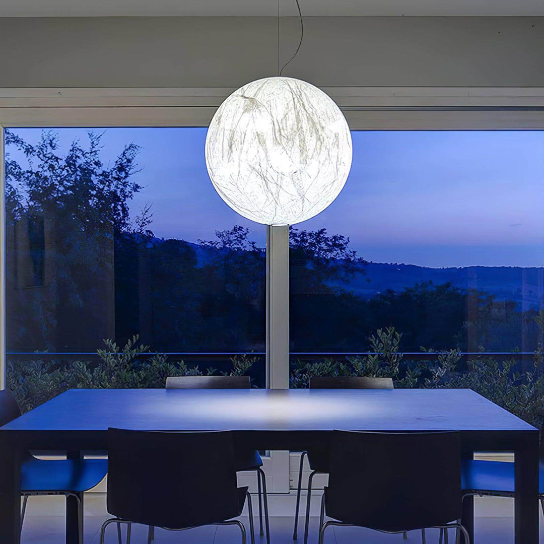 Elegant Silke Pendel Lampe - 3 Størrelser