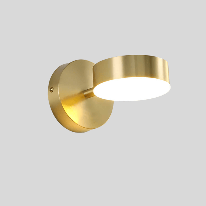LED Væglampe i Nordisk Kobber Design