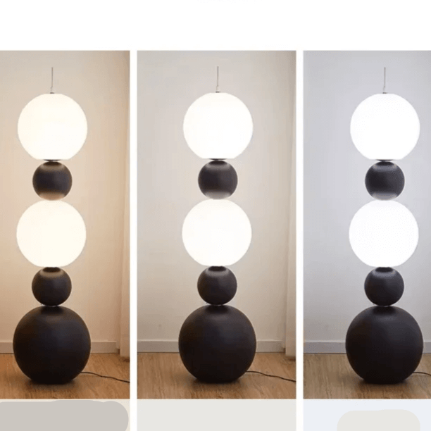 Håndlavet Gulvlampe i Naturmateriale