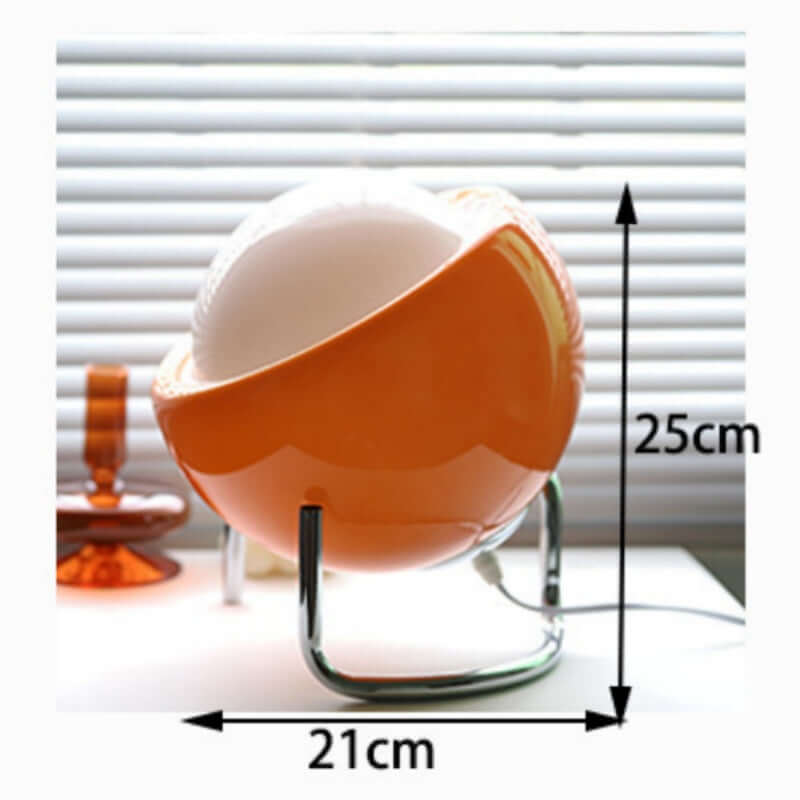 Retro Glas Bordlampe - Nordisk Design