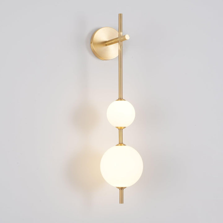 Elegant Globe Væglampe i Glas