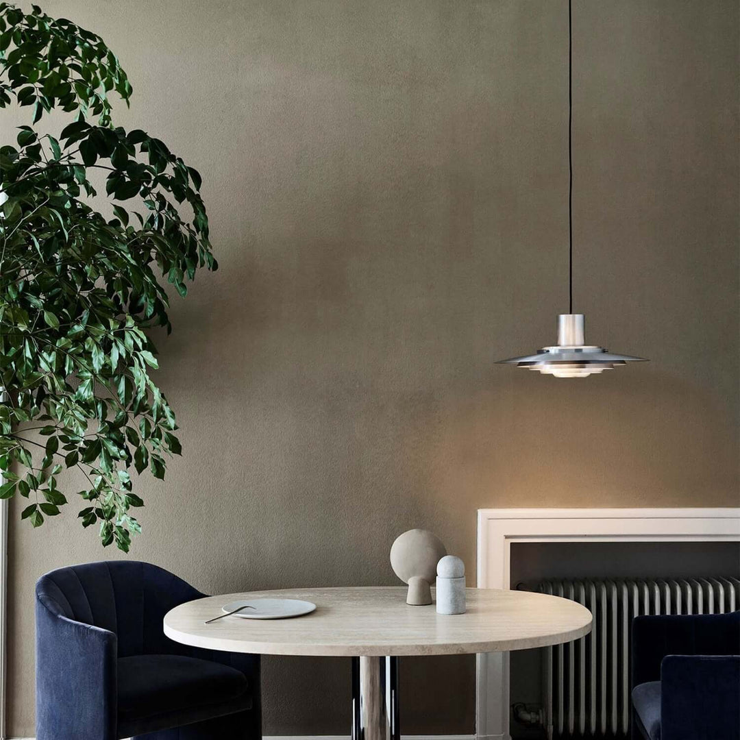 Moderne LED Pendellampe i Aluminium - 35cm