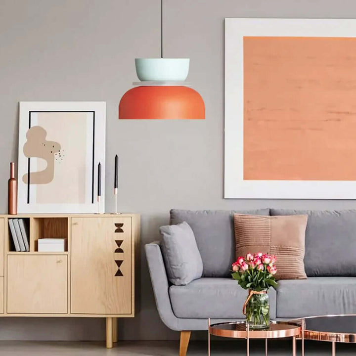 Farverig Nordisk Pendel - Akryl Design