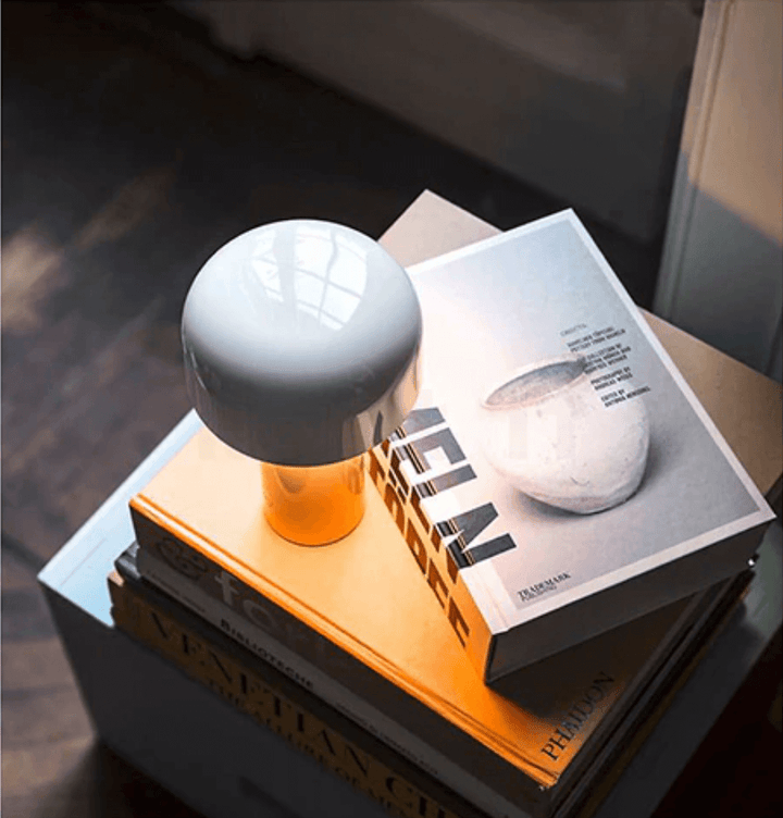Ledningsfri Svampe Bordlampe - 3 Lysniveauer