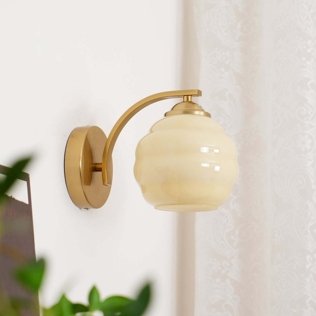 Art Deco Væglampe i Vintage Stil