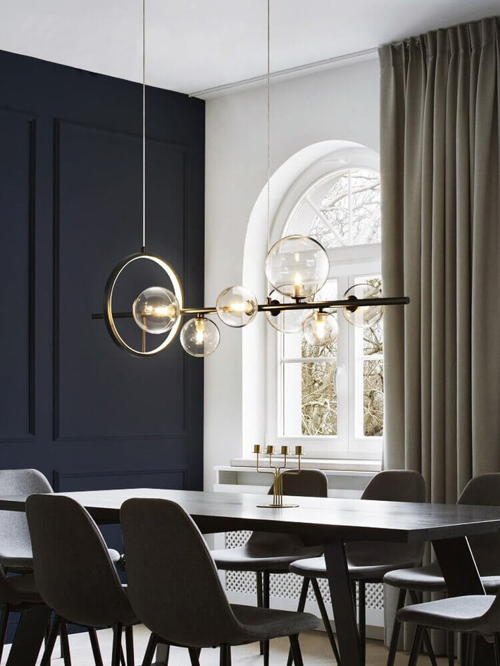 Elegant Glas Boble Lysekrone