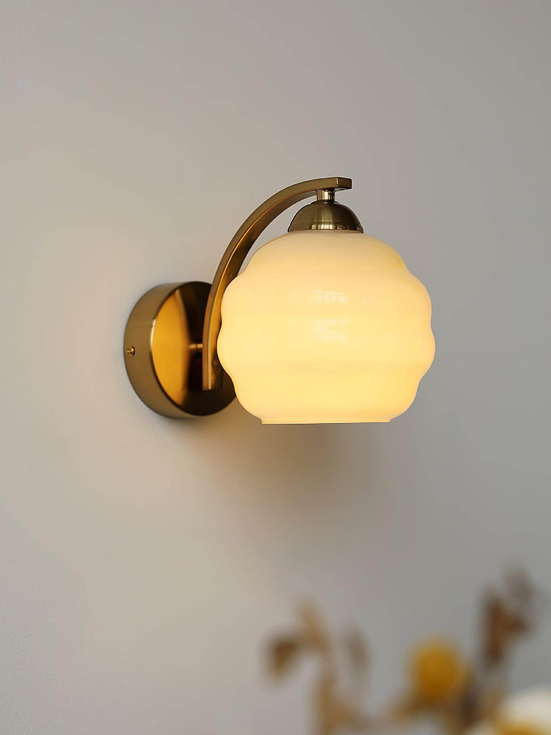Art Deco Væglampe i Vintage Stil