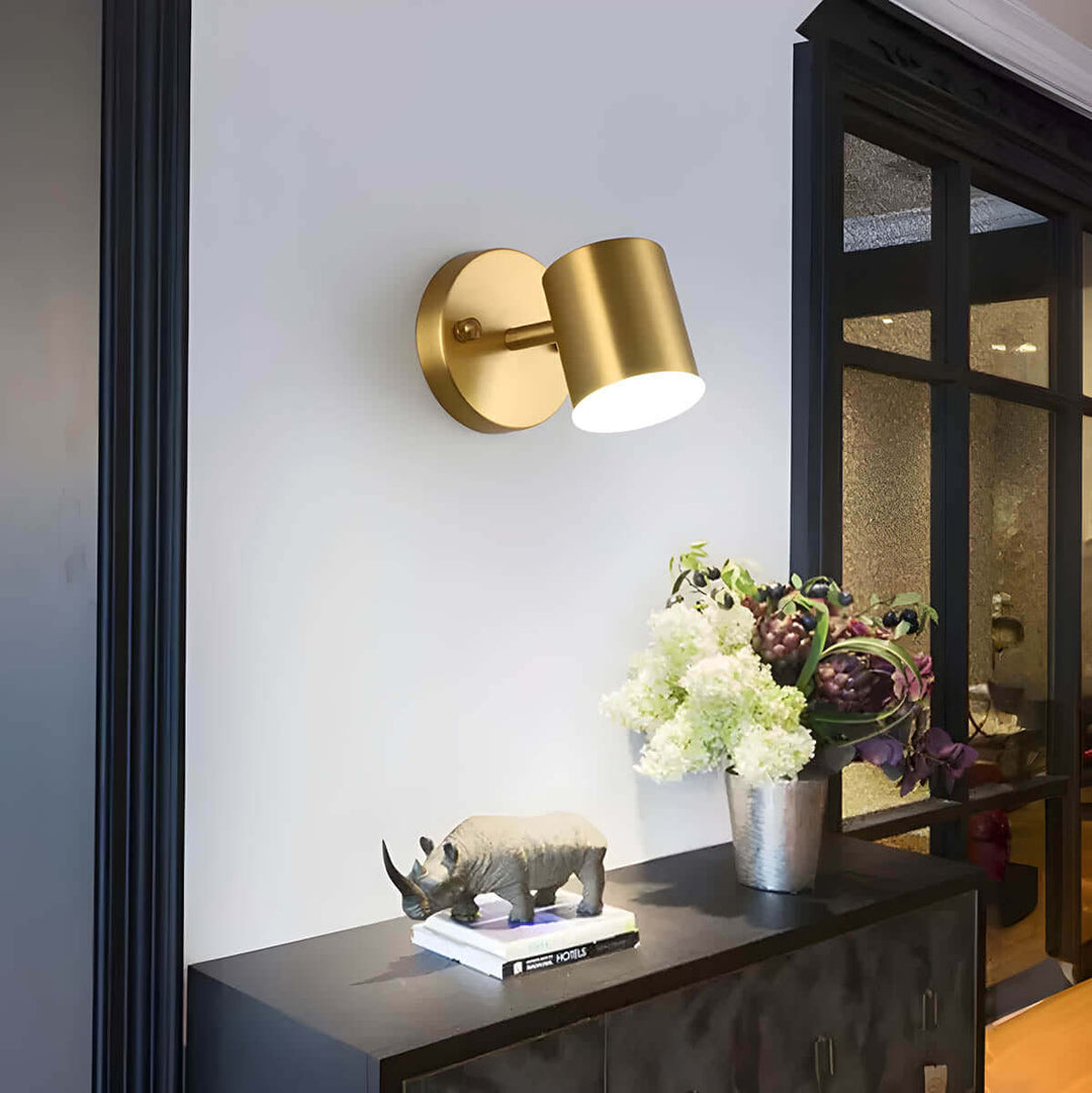 LED Væglampe i Nordisk Kobber Design