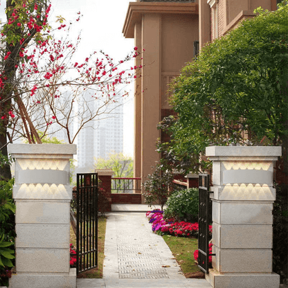 Vandtæt LED Væglampe Udendørs - Aluminium