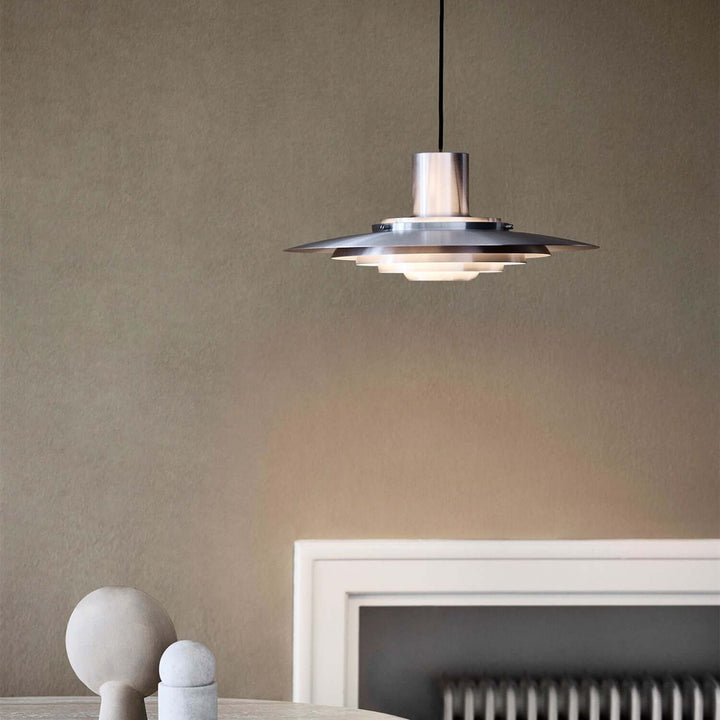 Moderne LED Pendellampe i Aluminium - 35cm