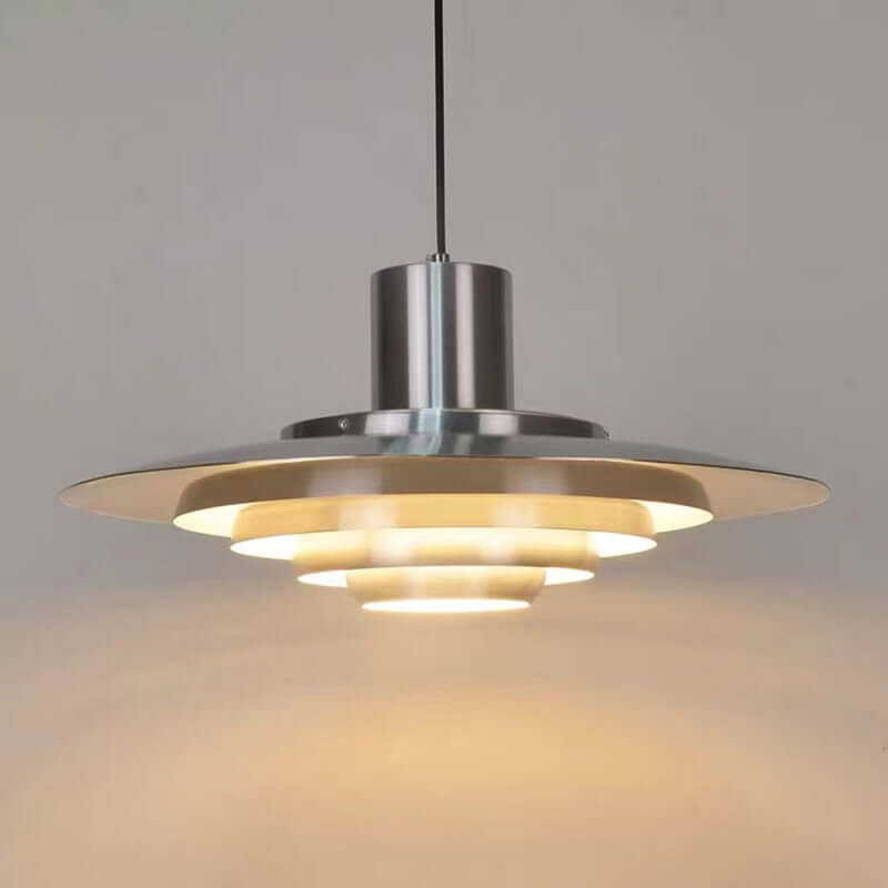 Moderne LED Pendellampe i Aluminium - 35cm
